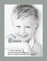 ArtToFrames MAT-197-20x27-Silverpine Silverpine Custom Mat for Picture Frame, 20x27, Sea Foam