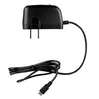 CoverON For LG Leon / Tribute 2 / Risio / Power / Destiny / Sunset - Micro USB Cell Phone Home Black Travel Charger