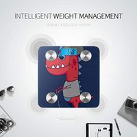 Cruel Cartoon Crocodile Bathroom Scales Most Accurate Fat Measurement Tool Scales for Body Weight Tracks 8 Key Compositions Analyzer Sync with Fitness Apps 400 Lbs