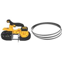 DEWALT DCS371B 20V MAX Lithium-Ion Band Saw, Bare-Tool with 24 TPI Portable Band Saw Blade, 3-Pack