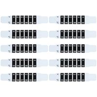 Exceart Instant Read Forehead Temperature Thermometer Strips Reusable Fever Thermometer Strip Adhesive Checking Thermometer Strip of Children Infants Adults Elderly People 10pcs