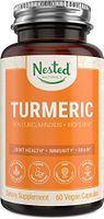 Turmeric Curcumin with BioPerine (Black Pepper Extract) | Highest Potency 95% Curcuminoids | Vegan Joint Support & Healthy Inflammatory Response Supplement | Highest Potency 95% Curcuminoids | Non-GMO