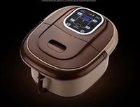 Foot Spa and Massager with Heater LED Pedicure Foot Bath with Infrared Heat and Magnetic Therapy for Foot Care Cozy (Color : B)