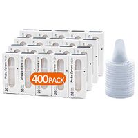 400PCS Ear Thermometer Probe Covers Disposable Thermoscan Refill Cap Lens Filters Digital Thermometers Cover Earmuffs for Kids Adult