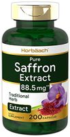 Pure Saffron Extract 88.5 mg | 200 Capsules | Non-GMO, Gluten Free Supplement | by Horbaach