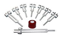 Radical 8 Solar Harmonic Spectrum Tuning Forks Weighted + Activator & Velvet Pouch