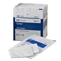 Covidien 3157 Curity Cover Sponges, 4" x 3" Size (Pack of 1200)