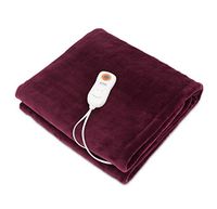 WE&ZHE Electric Blanket Heating Pad, 9 Stalls Temperature Safety Protection Flange Suede Can Be Washed Electric Blanket Mattress 150 80cm - Bed Mat And Body Blanket Dual Use , 1#