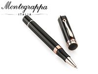 Montegrappa Ducale Rose & Black Rollerball Pen - ISDURRRC