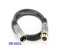3 ft. Premium XLR Male to Female Microphone Audio Cable, 16AWG, XR-0003