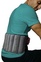 THERMA-STRETCH Back Heating Pad - Microwaveable Lumbar Wrap for Herniated Disc, Sciatica Arthritis, Back Muscle Pain Relief and Recovery – Natural, Adjustable and Stretchable Therapy that STAYS ON!