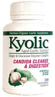 Kyolic Aged Garlic Extract™ Candida Cleanse and Digestion Formula102 -- 200 Vegetarian Capsules