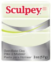 Sculpey III Polymer Clay 2 Ounces-Glow In The Dark