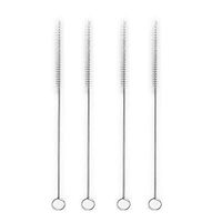 Alisy 4PC Straw Cleaning Brush - Stainless Steel 20 Oz/30 Oz Drinking Straws Cleaning Tool Brushs, Nylun, 220mm