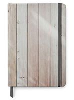 Wood Themed Designs UV Printed on PU Leather A5 Bullet Dotted Journal Notebook