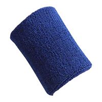 interjunzhan Professional Unisex Band Wrist Protector Wristband Sports Tennis Badminton Sweat Absorb (1Pcs) Blue
