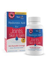 HA Lozenges– Mix Berry Flavor HA Vitamins for Adults - Defy Aging Naturally w/ Hyaluronic Acid Chewable Tablets – Sugar Free HA Joint Supplement for Joint Support, Skincare & Eye Health