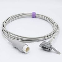 Compatible for Mindray Spo2 Sensor Masimo Tech Neonate Wrap 9.8 ft 7 Pins Connector