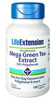 Life Extension - Mega Green Tea Extract (Decaffeinated) - 100 Vcaps (Pack of 3)