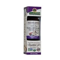 Nature's Answer 100% Pure Organic Essential Oil Blend, 0.5-Ounce, Vanilla/Cinnamon