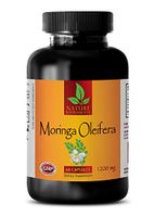 Fat Burner Pills for Weight Loss Fast - Moringa OLEIFERA 1200MG - Dietary Supplement - Moringa Extract - 1 Bottle (60 Capsules)