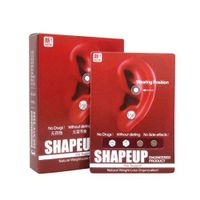 Zhengpin Magnetic Slimming Stud Earrings, Health Care Earrings, Women&Men Ear Clip Weight Loss Acupuncture Massage Ear Nail Health Slimming Earrings (2Pairs)