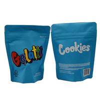 25pcs a pack Smell proof Food -Grade material Mylar Bags, Premium, Heat Seal, Smell Proof, Child Proof, Resealable Zipper Storage Bags (3.5gram, gelatti)