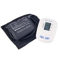 Bluestone Adult Blood Pressure Cuff – Electronic Digital Upper Arm Heart Monitor with LCD Display Personal Health Tracker Device for Hypertension