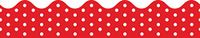 Carson-Dellosa Red and White Dots Border (108219)