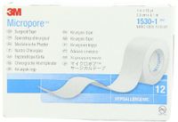 3M 1530-1 Micropore Tape (Pack of 12)