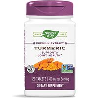 Nature's Way Premium Turmeric Extract, 500 mg per serving, 120 Capsules (Packaging May Vary)