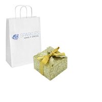 Sparkles Make It Special 50-pcs Medium Ribbon Favor Candy Boxes Wedding Gift Candy Boxes Gold