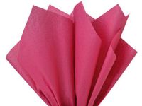 10ct *9 Colors* Tissue Paper for Gift Wrapping 15"x20" Solid Sheets Your Choice (Cerise Pink) nfLG1744