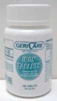 GeriCare Ferrous Sulfate, 325 mg- 100 tab