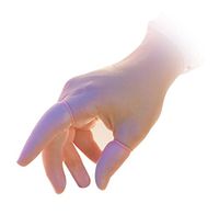 QRP 7CL Qualatex Anti-Static Latex Finger Cot,PowderFree,3milThickness,Large, Pink(Caseof14400)