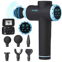 Percussion Massage Gun for Athletes - Percussive Handheld Deep Tissue Back Massager for Sore Muscle Pain Relief & Recovery - Portable Electric Body Massager Sports Drill - Rechargeable 6 Speeds Gift
