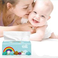 Daily Comfort&Soft Facial Tissues, 1/3/5 Cube Boxes, 300 Tissues per Box Facial Tissue Cube Suitable for People Who Have Allergic Rhinitis or Stuff Noses and Baby (5)