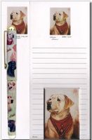 Yellow Lab in Bandana Stationery Gift Set