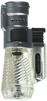 Vertigo by Lotus Cyclone Triple Torch Cigar Lighter Clear