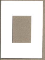 Pack of 10 5x7 White Picture Mats with White Core Bevel Cut for 2.5 X 3.5 Aceo or Sport Card