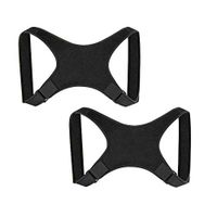 Xinrangxin Comfortable Upper Back Support, Pain Relief from The Neck, Back and Shoulders, Seated Anti-Humpback Correcting Strap Unisex Straps, Men's and Women's Posture Braces (3 Pieces)