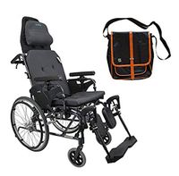 Karman MVP502 18" X 18" seat Lightweight Ergonomic Reclining Wheelchair | Free Black Wheelcair Seat Belt!!