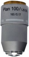 National Optical 799-160P 100XR DIN Plan Achromat Objective Lens, N.A. 1.25, For 160 Microscopes