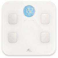 Weight Gurus Bluetooth Body Composition Scale, 8 Profiles, White - Up to 18 Years