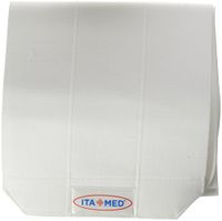 ITA-MED Unisex Breathable Elastic Postsurgical Recovery Abdominal and Back Support Wrap/Binder 9” wide AB-412(S): XX-Large White