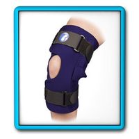 BungaBrace Pro Knee Support-Size L Color: Navy Blue