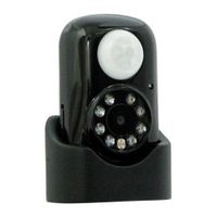 Hanwha SD card recording infrared and human body detection sensor mounted compact auto video recorder DVR-Q