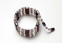 Light Pink Crystal MagneticTherapy Wrap