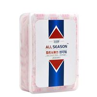 Pack of 200PCs/Box 2.83inch*0.75inch Family Variety Pack Adhesive Bandages, Flexible Fabric Bandages + PU Water-Proof Bandages