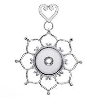 2017 NEW Crystal Alloy Pendant for Fit Noosa Necklace Snap Chunk Button A99 Woman Pretty Bright Cute Stylish Jewerly Women Womens Beads Comfortable Best